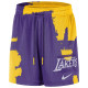 Nike Ανδρικό σορτς Los Angeles Lakers Courtside Dri-FIT NBA Mesh Shorts